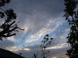 夕方の空